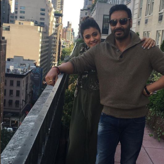 Ajay Devgan and Kajol.
