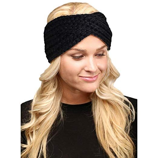 winter hats, Knitted Twisted earwarmerheadband