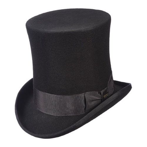 Brand New Victorian Magician Gentlemen Extra Tall Top Hat