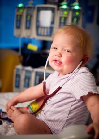 St. Jude's little patient Nichole