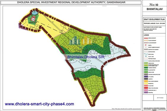 Map of BHIMTALAV, DholeraSIR #Dholera #DholeraSIR #DholeraSmartCity #Gujarat
