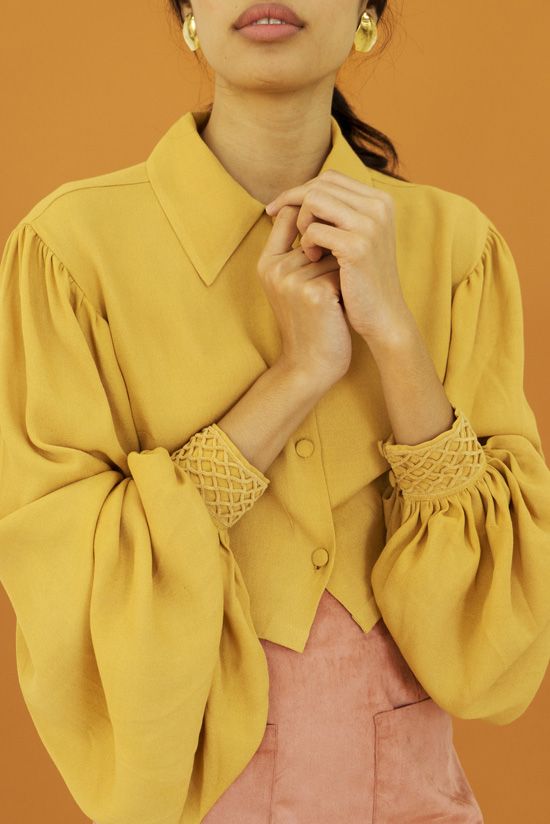 I’ve been so enamored with Hannah’s colors and shapes for her fall Hannah Kristina Metz collection that I decided to post them a bit early. Like previous collections, Hannah was inspire…