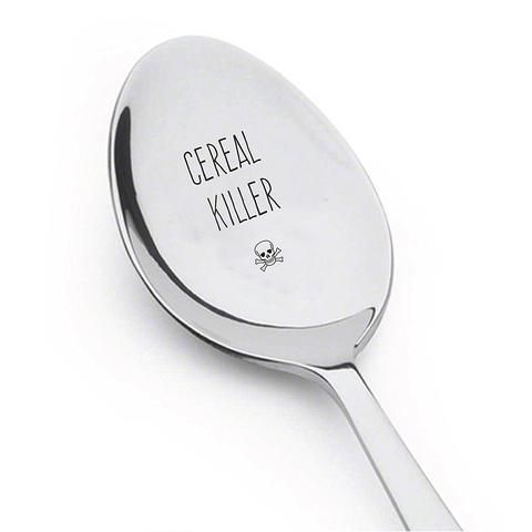 Engraved Spoon Stainless Steel Silverware Flatware Unique Birthday Easter Basket Gifts For Boy Girl Mom Dad Kids My Peanut Butter Spoon With Two Little Heart