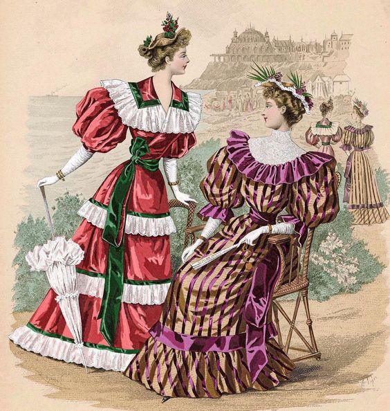 ART & INSPIRATION: Nostalgia - Fashion Plates