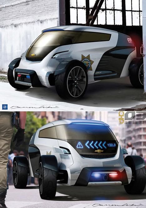 L.A. Auto Show Design Challenge: Auto Industry\'s Top Designers Envision Cop Car of the Future - Core77