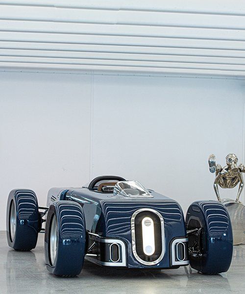 art deco and streamline design combines for fred krugger FD custom car