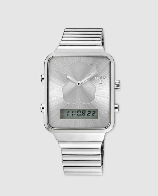 Reloj multifunción de acero 314L con esfera silver híbrida Reloj Sweet De Mujer Catalogo Relojes Pulsera para Mujer