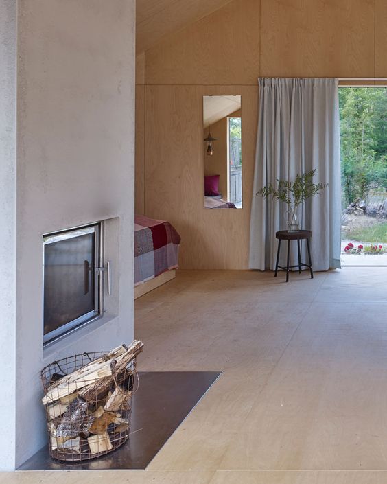 Blackened Plywood Covers The Exterior Of This Swedish Summer House