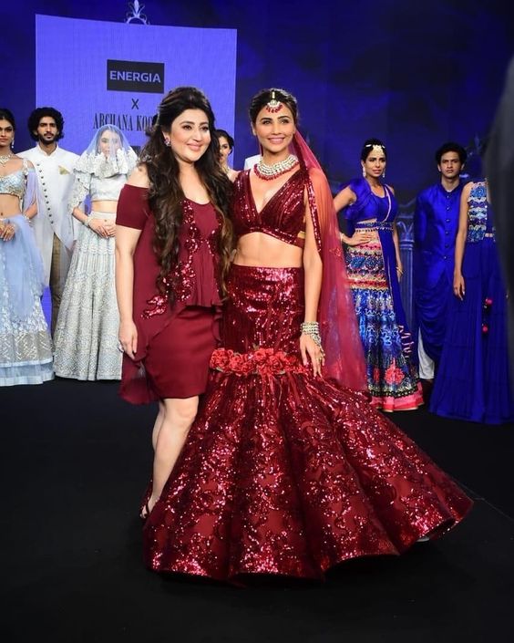 AishDeepAlia — Daisy Shah look superb as the showstopper for...
