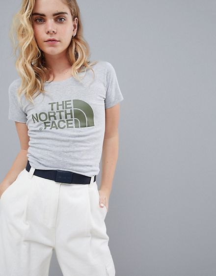 The North Face Women's Easy T-Shirt in Grey