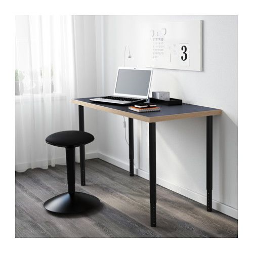Olov Leg Adjustable White Ikea Apartment Balcony Decorating Diy Desk Ikea Apartment Balcony Decorating Diy, Ikea Adjustable Table Height