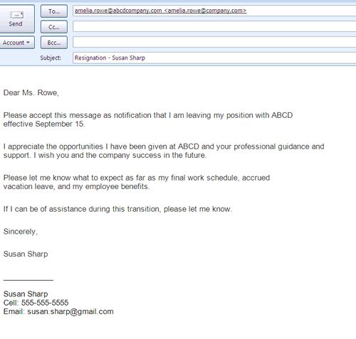 Resignation Letter Sample with 24 Hours Notice Resignation - resignation letter sample 2 weeks notice Resignation Letter Sample with 24 Hours Notice Resignation - resignation letter sample 2 weeks notice