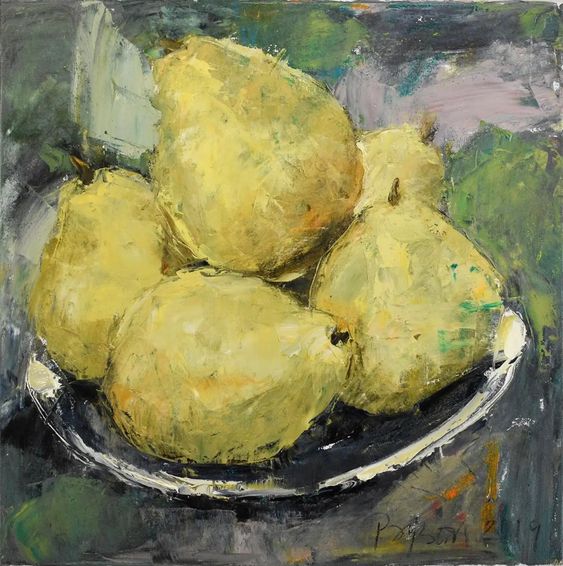 Dale Payson. Chartreuse Yellow Pears, 2019 Dale Payson. Chartreuse Yellow Pears, 2019