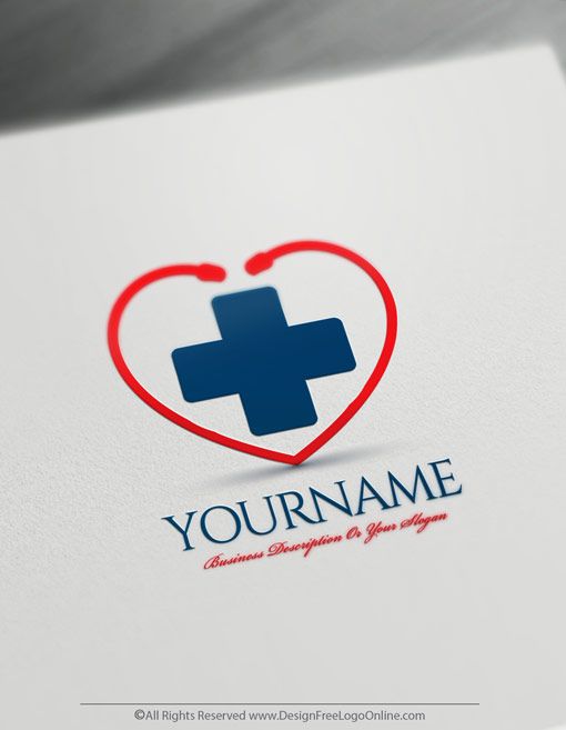 Download Free Design Your Own Medical Logo In Minutes Healthcare Logo Maker With Images Healthcare Logo Medical Logo Medical Logo Design PSD Mockup Template