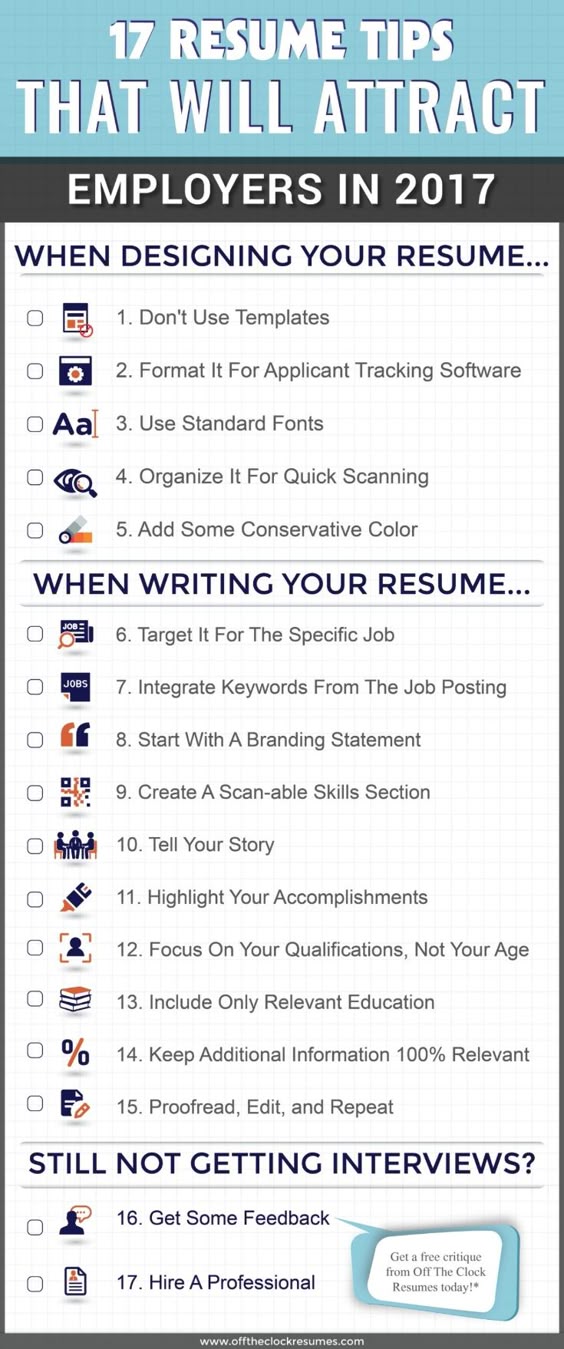 17 Resume Tips That Will Attract Employers In 2017 Infographic - words to use in resumes 17 Resume Tips That Will Attract Employers In 2017 Infographic - words to use in resumes