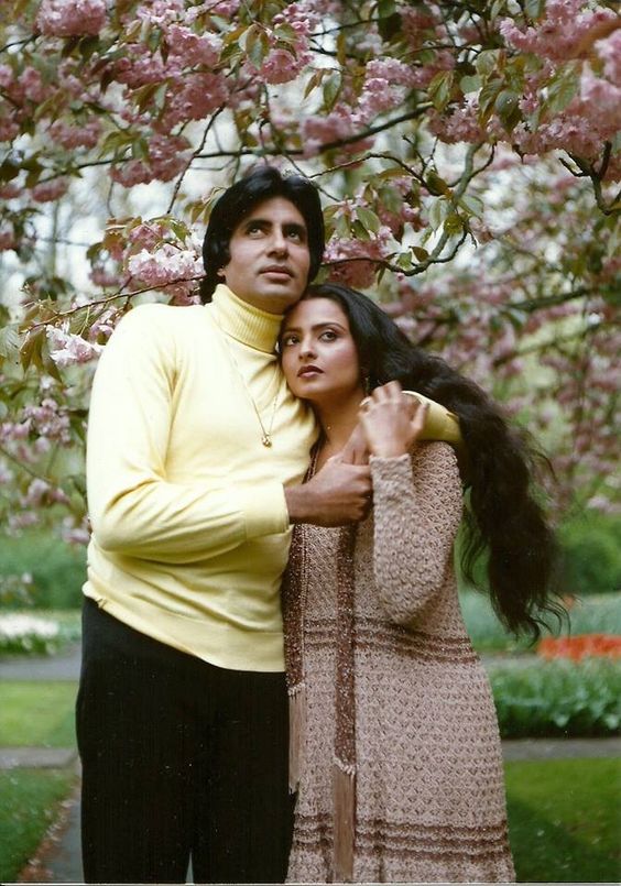 AMITABH BACHAN WITH REKHA
