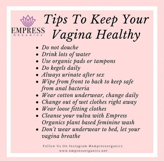 Tips to keep your vagina healthy