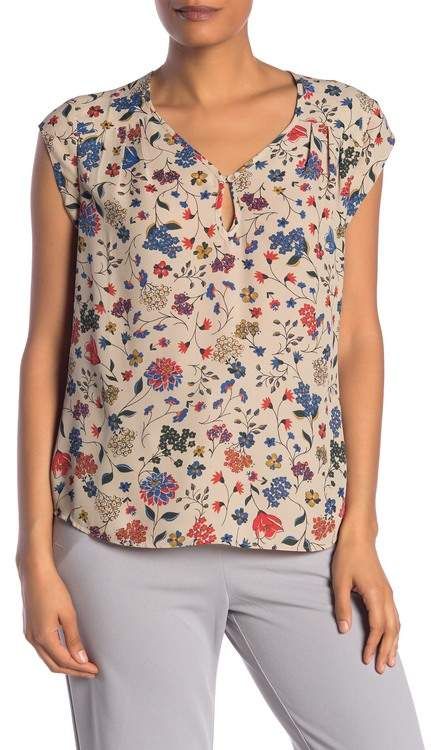 DR2 by Daniel Rainn | Keyhole Cap Sleeve Blouse | Nordstrom DR2 by Daniel Rainn | Keyhole Cap Sleeve Blouse | Nordstrom