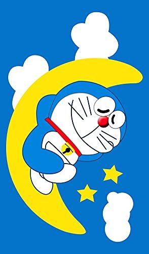 Doremon Cartoon Art!!Gift for Kids on Children\'s Day!!Preprinted Canvas Board! Coloring and Decorating!! Gifts for 4+...