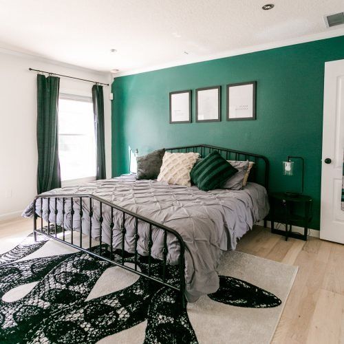 Slytherin Inspired Bedroom A Beautiful Mess Bedroom Inspirations Harry Potter Room Decor Room Inspiration Bedroom