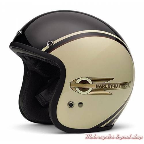 Rocc Classic Carbon Casques Jets Casque Moto Scooter Casque Retro avec pare-soleil