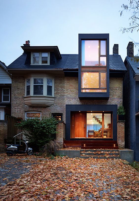 -I love the idea of combining old and new - this is a very quirky design