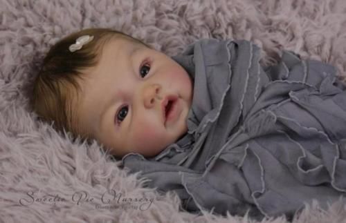 Unpainted 20inch Reborn Doll Kits Handmade DIY Baby Doll Model