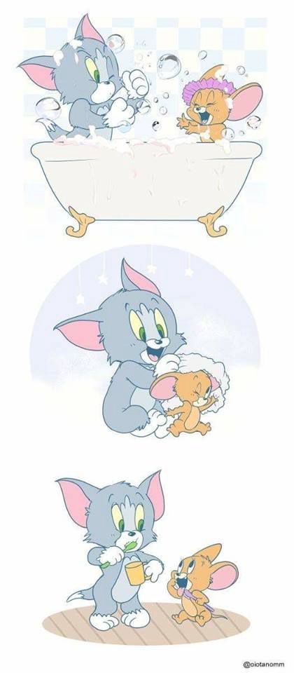 (Cuốn 2) Ảnh chế Tom and Jerry - Kawaii <3
