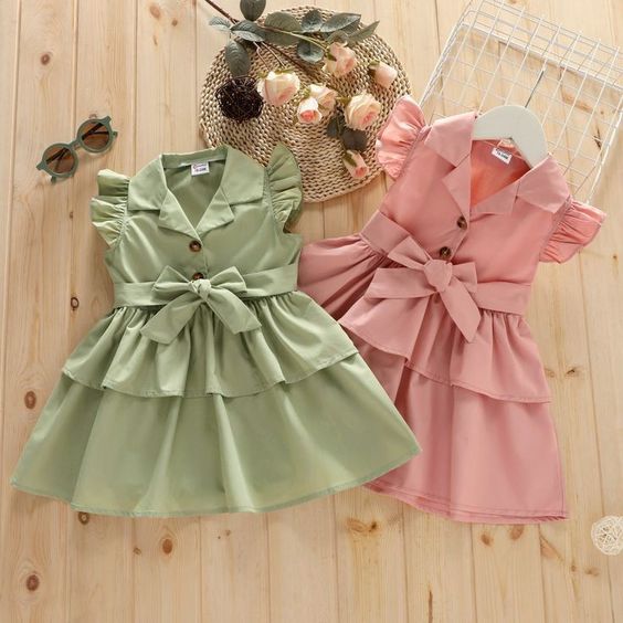 Newborn baby frock clearance cutting