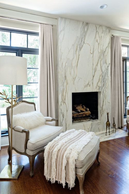 Marble fireplace | Steele Street Studios