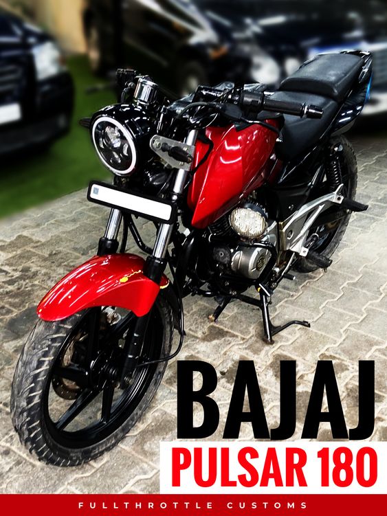Here is the final version of the Bajaj Pulsar 180
