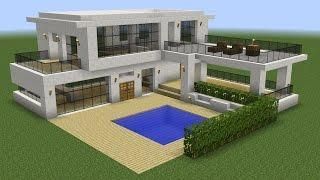 Minecraft How To Build A Modern House 5 Neue Deko Ideen Cute Minecraft Houses Minecraft Modern Minecraft Modern House Designs