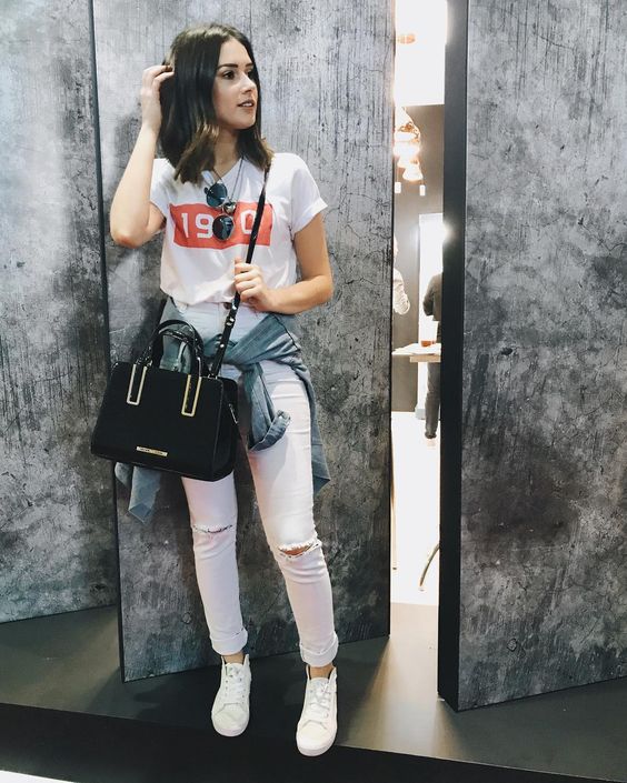 Inspiração de Look para para Escola/Faculdade Fáceis de Copiar Look para para Escola/Faculdade Fáceis de Copiar
