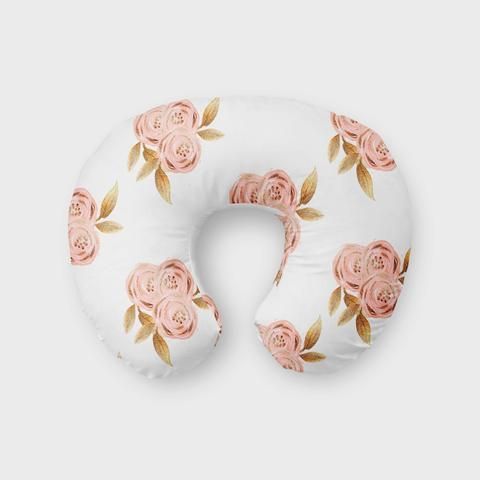 Boppy Slipcover Pink Nursing Pillow Cover White Boppy