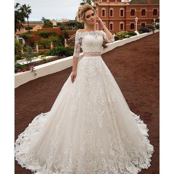 Vestido de noiva modelo princesa