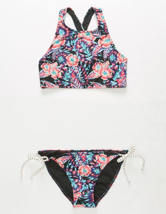 Lilly Pulitzer Mini Garden By The Sea Floral Surfs Up Swimsuit Bikini Bottom