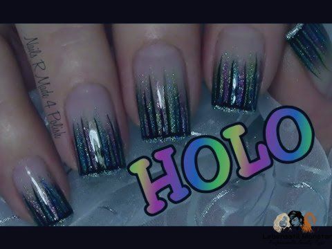 Holo Herbst Nageldesign Einfach Selber Machen Easy Fall Nail Art Design Herbstnagel Art Easy Fall Nail Designs Fall Nail Designs Cute Easy Nail Designs