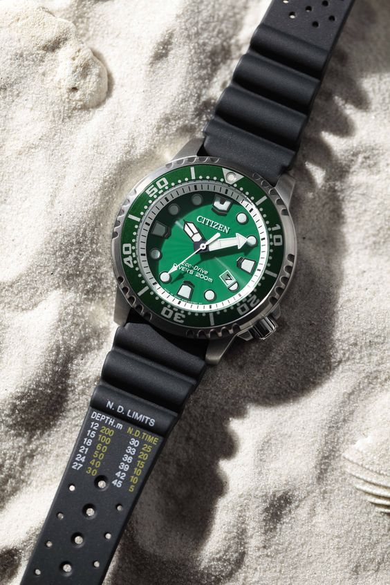 CITIZEN’s Promaster Marine BN0158-18X is a proof that a diver’s watch can be both fun and functional. A perfect outdoor watch for the active man.
