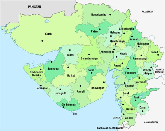 List of districts of Gujarat - Wikipedia