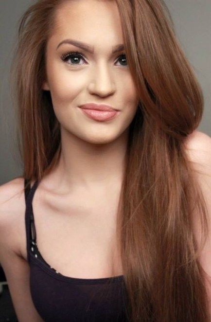 light chestnut hair
