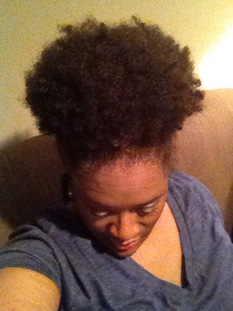 My goal is an even bigger Afro Puff.