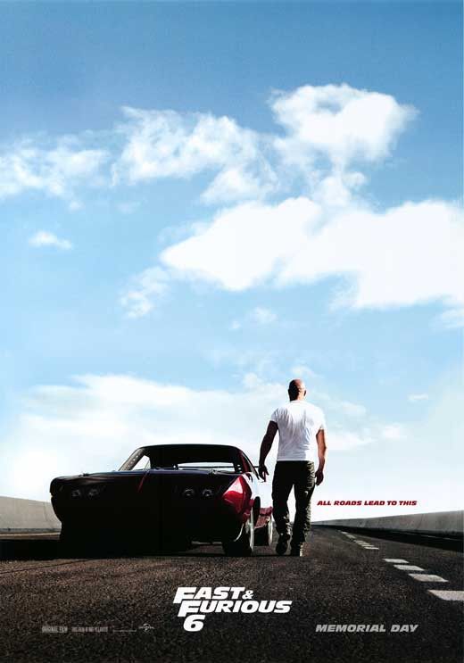 Fast Furious 6 27x40 Movie Poster 2013 Fast And Furious Movie Trailers Furious Movie