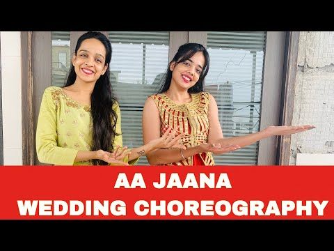 Aa Jaana | Sangeet Choreography |Darshan Raval | Bollywood Dance | Easy Wedding Dance | Muskan Jain - YouTube