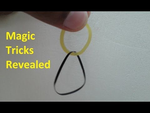 Best Rubber Band Magic Trick Ever Magic Tricks Revealed Magic Tricks Easy Magic Tricks