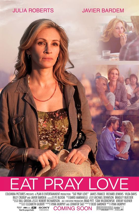 Image result for eat pray love movie poster