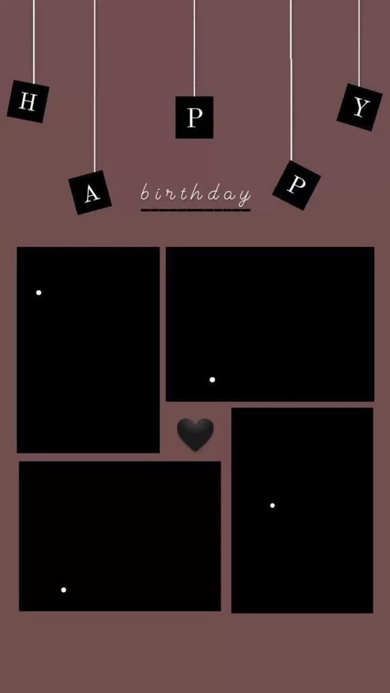 Insta story templates | Happy birthday posters, Birthday collage, Happy birthday frame