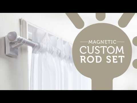 Diy Curtain Hanging Using Diffe Command Hooks To Hang Curtains See 0 06 For Way Warm Q - How To Hang A Curtain Rod On Metal Door