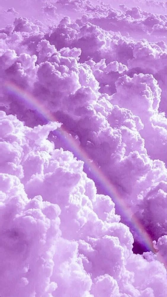 Purple Cloud 4K. Rainbow