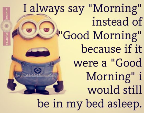 20 Awesome Good Morning Minion Quotes That You Will LOVE