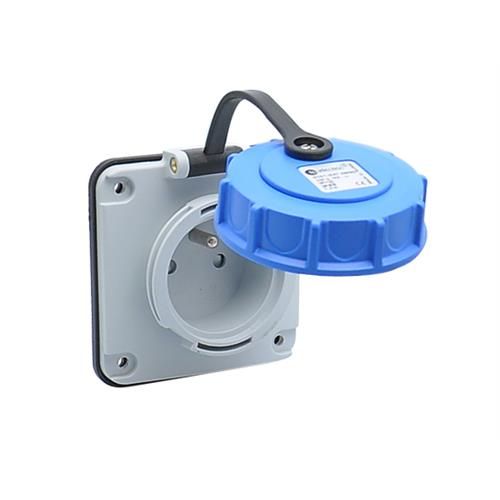 1x16a Panel Mount Socket Outlet French Type With Child Protection Tp Electric Izmir City Turkey Child Protection Protection Sockets